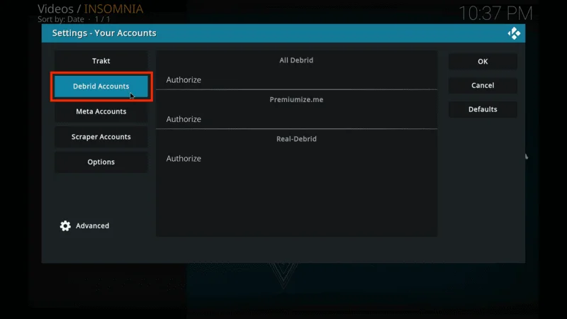 Watch Movies With Insomnia Kodi